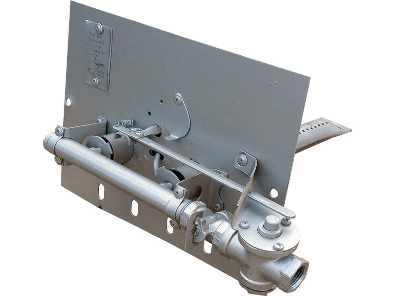 Brûleur à gaz céramique infrarouge avec régulation de rayonnement : débit de gaz