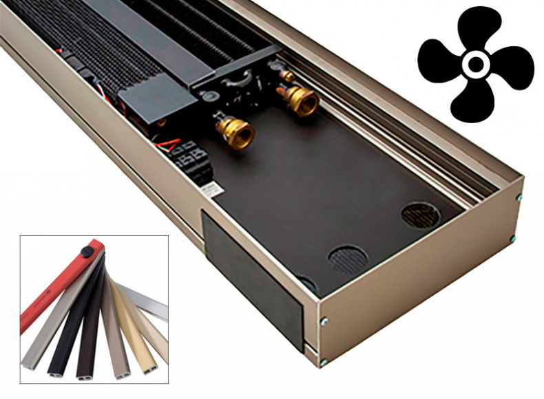 Convecteurs au sol eva (eva), jaga (yaga), mohlenhoff (molenhof), minib (minib)