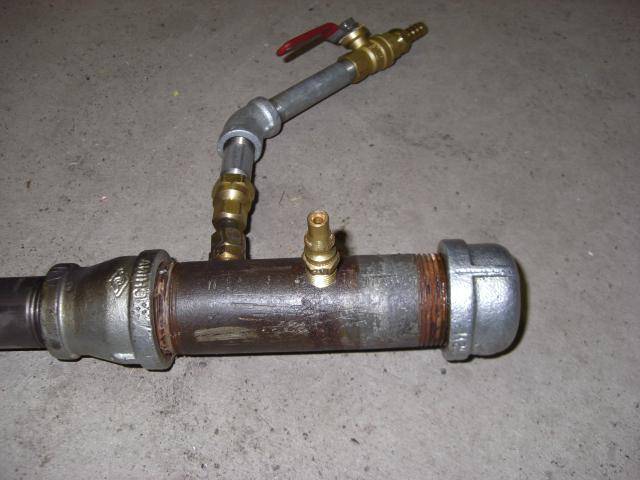 Assemblage de chaudière à huile usée à faire soi-même