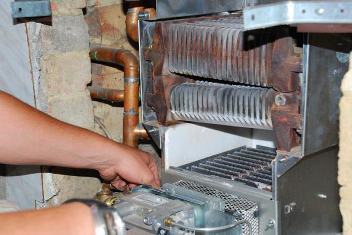 Nettoyage de colonne de gaz à faire soi-même