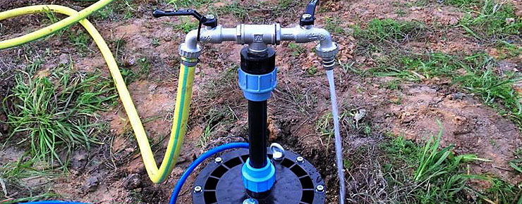 Que faire s'il y a de l'air dans le réservoir de la station de pompage