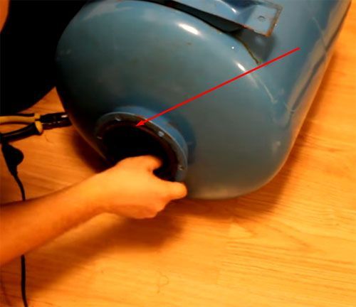 Séquence de montage de l'accumulateur VAREM UO24