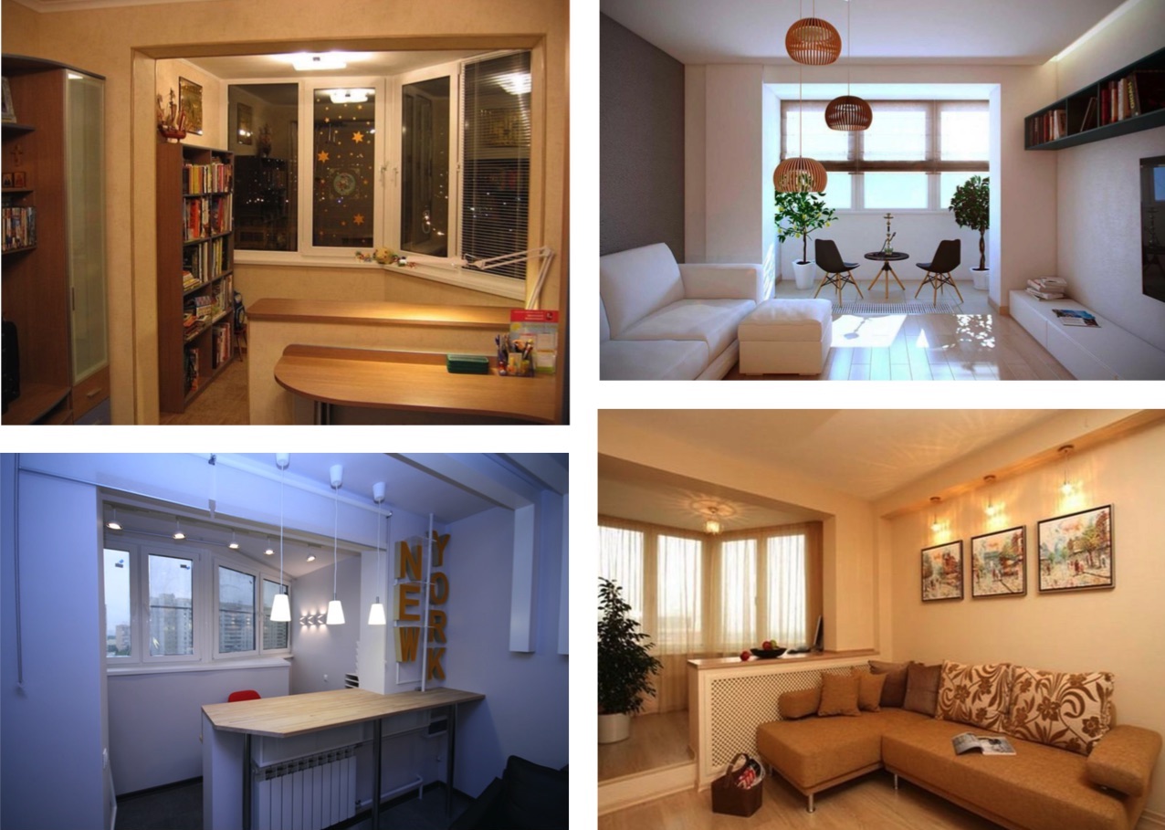 Nous combinons la cuisine avec un balcon - instructions étape par étape pour combiner