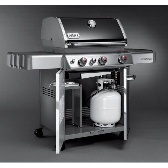 Gril à gaz à faire soi-même: instructions étape par étape pour la construction d'un produit fait maison