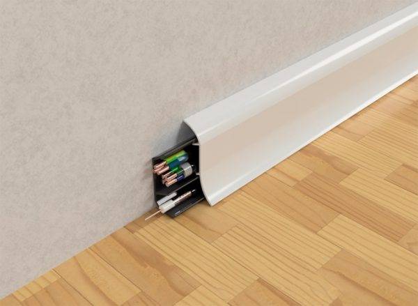 Canal de câbles pour câblage électrique: types de structures et leur classification