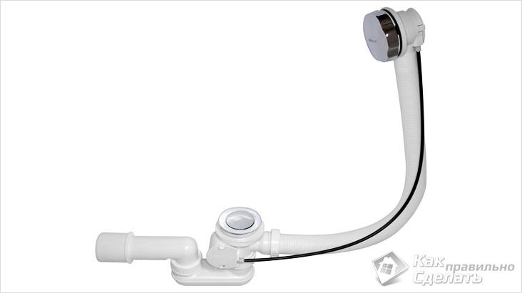 Bonde de débordement de baignoire : principe de fonctionnement, schéma d'installation et règles d'installation