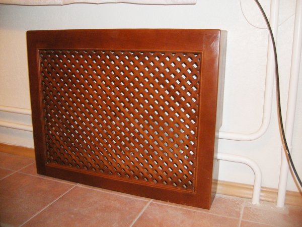 Écrans pour radiateurs, matériaux pour eux, avis de consommateurs