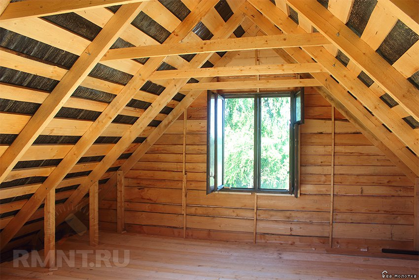 Ventilation du grenier au-dessus du grenier - on se bat avec le condensat