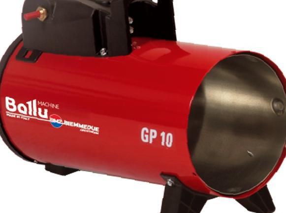 Chauffage de l'air avec des générateurs de chaleur au gaz