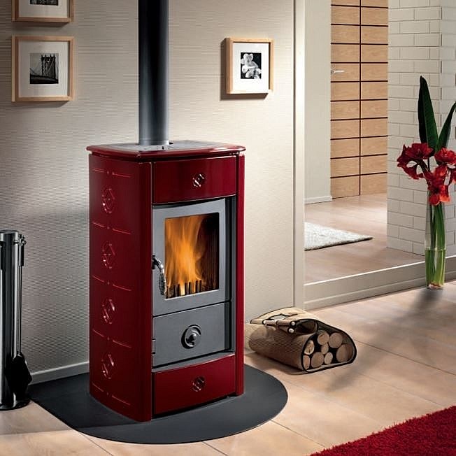 Poêle-cheminée pour donner une longue combustion