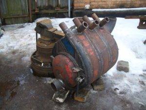 Fours canadiens Buleryan, appareil et principe de fonctionnement