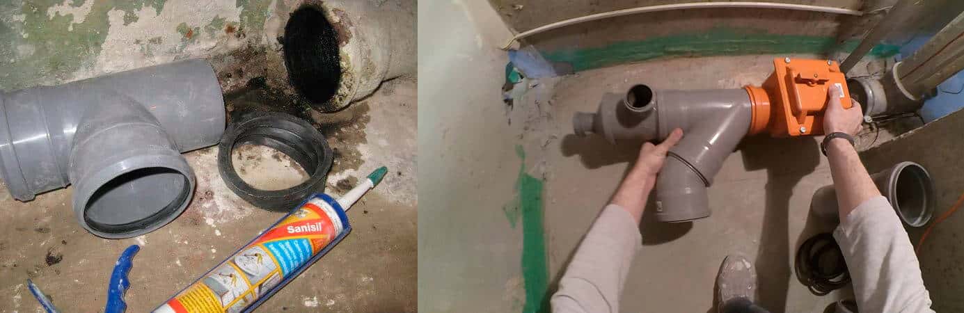 Comment connecter facilement des tuyaux d'égout en plastique