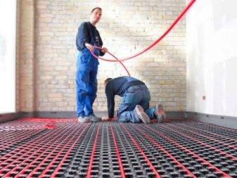 Calcul des canalisations pour plancher chauffant : sélection des canalisations en fonction des paramètres, choix de l'étape de pose + exemple de calcul