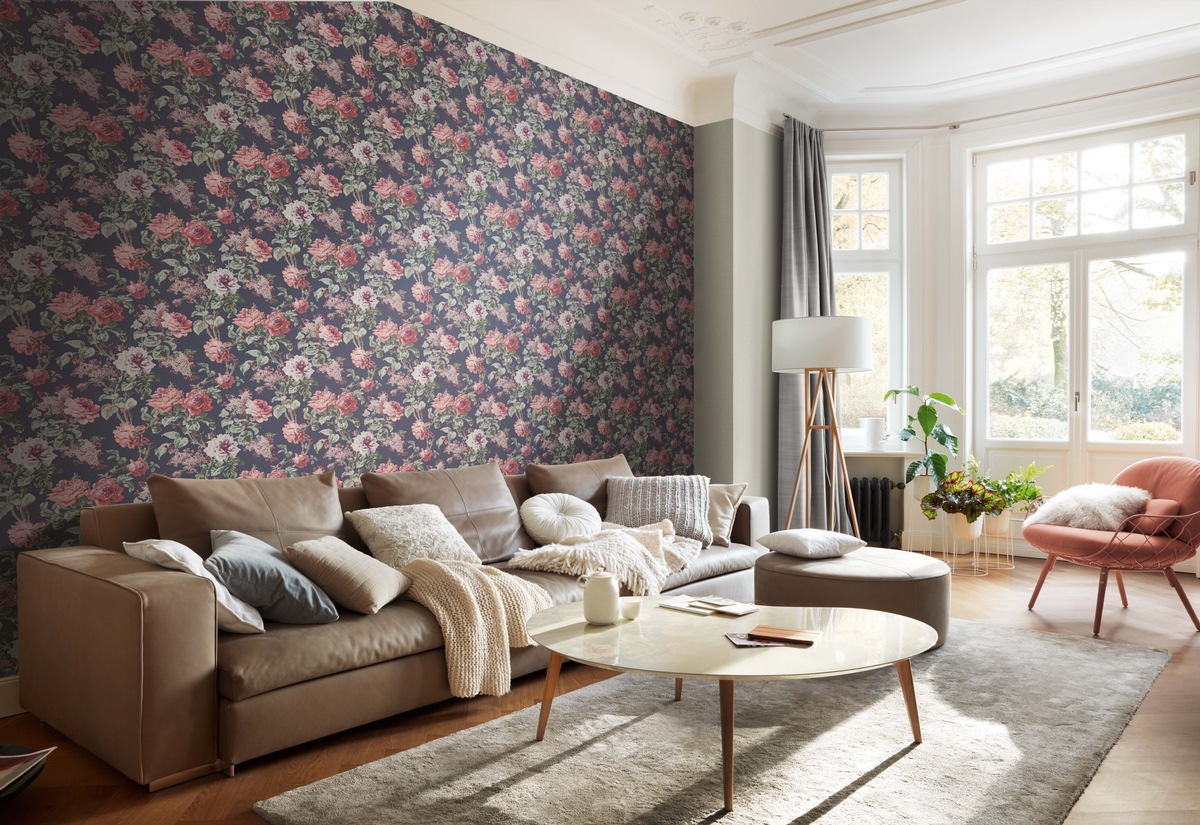 Quels papiers peints sont à la mode actuellement : tendances 2020, tendances, photos