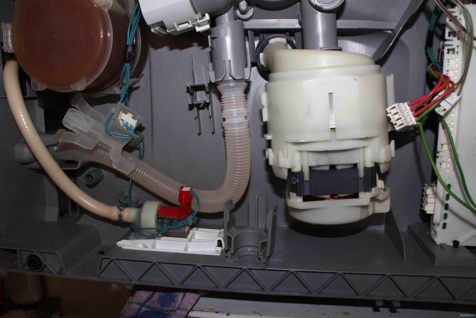 Le lave-vaisselle Siemens ne vidange pas l'eau - que faire