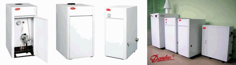 Chaudières de chauffage et d'eau chaude "Danko": caractéristiques, spécifications