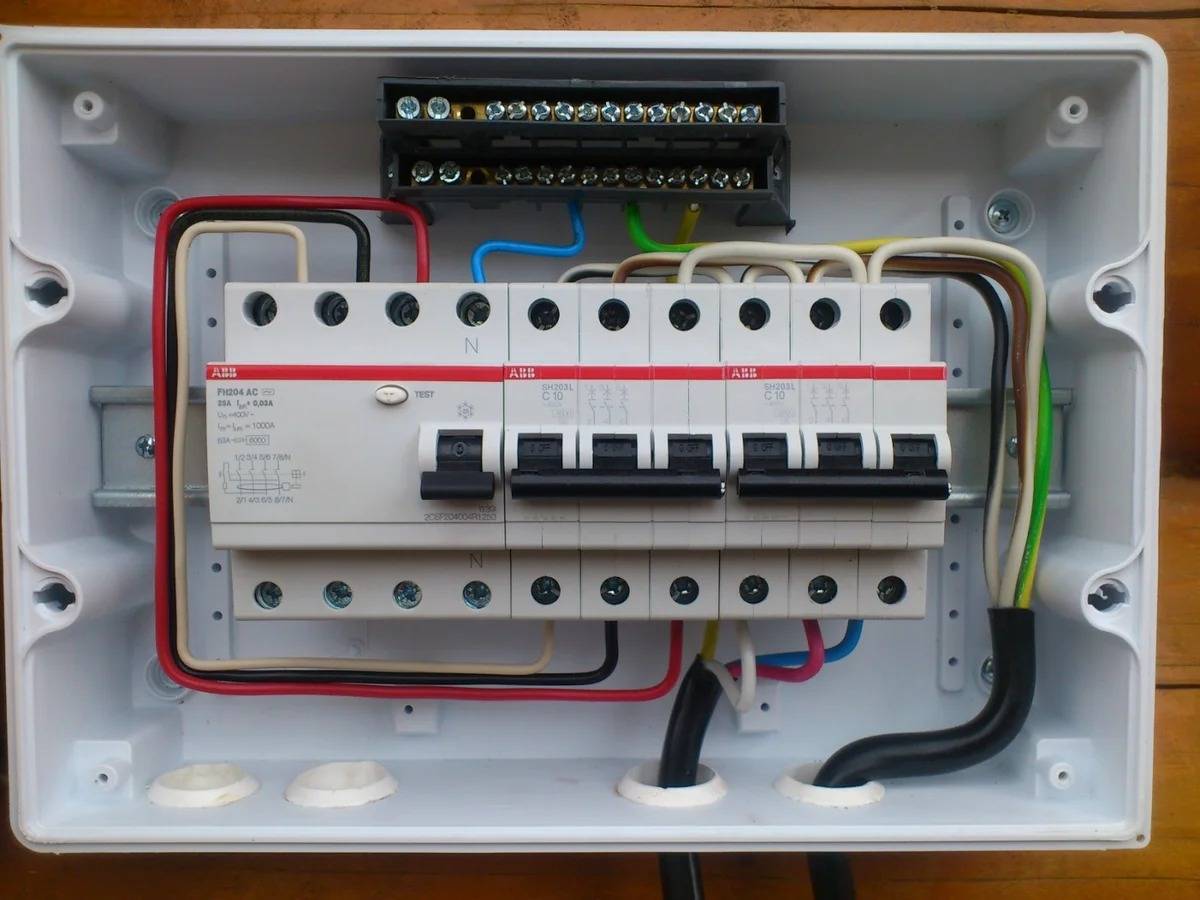 Assemblage tableau électrique - schéma programme 123