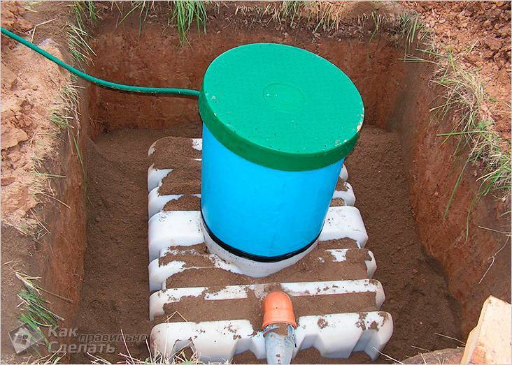 Le principe et le schéma de fonctionnement de la fosse septique "Tank" + installation et installation de cette fosse septique de vos propres mains