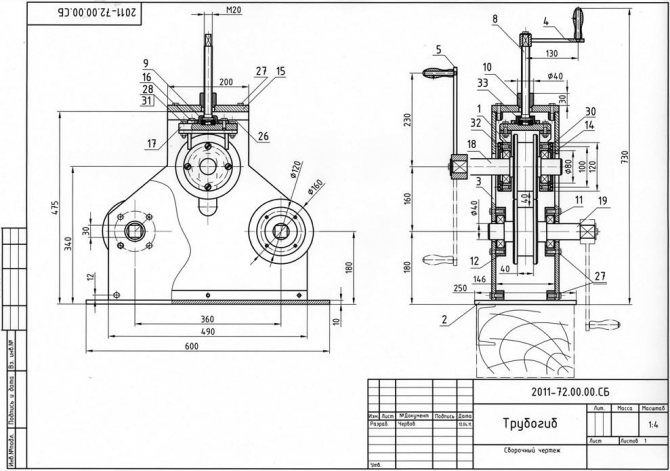 Méthodes de fabrication de cintreuses de tuyaux à faire soi-même