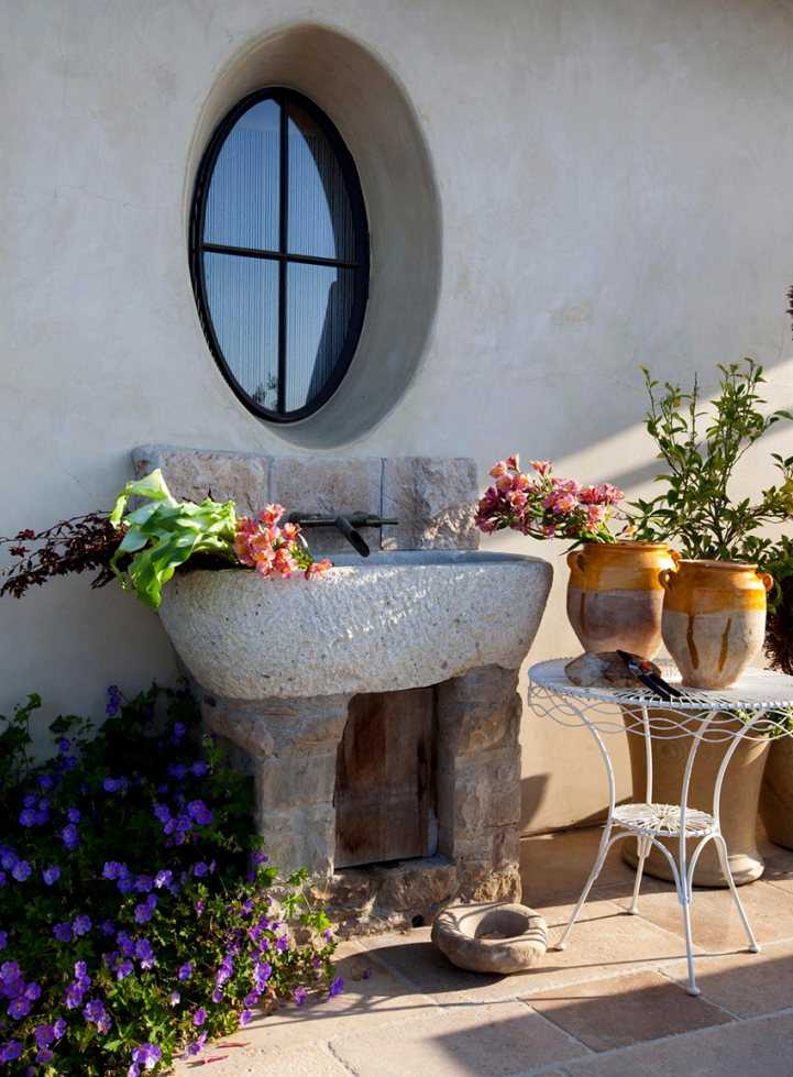 Lavabo de campagne - choix ou bricolage