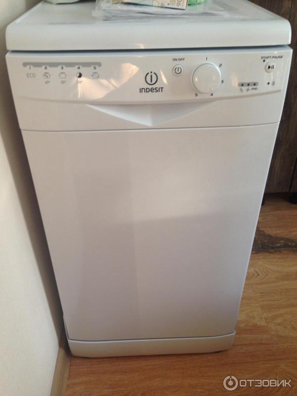 Examen et comparaison du lave-vaisselle Indesit dsr 15b3 ru - point j