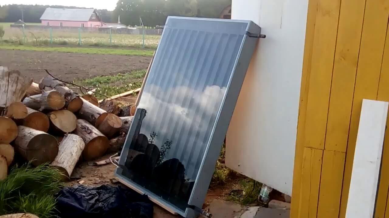 Chauffage solaire d'une maison privée: options et schémas d'appareils