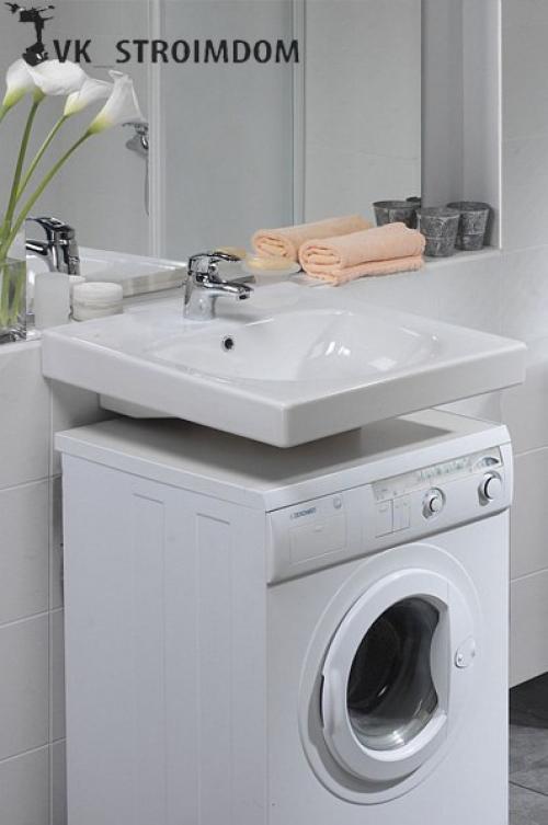 Lavabo au-dessus de la machine à laver - avantages, inconvénients, nuances d'installation et d'entretien (120 photos et vidéos)
