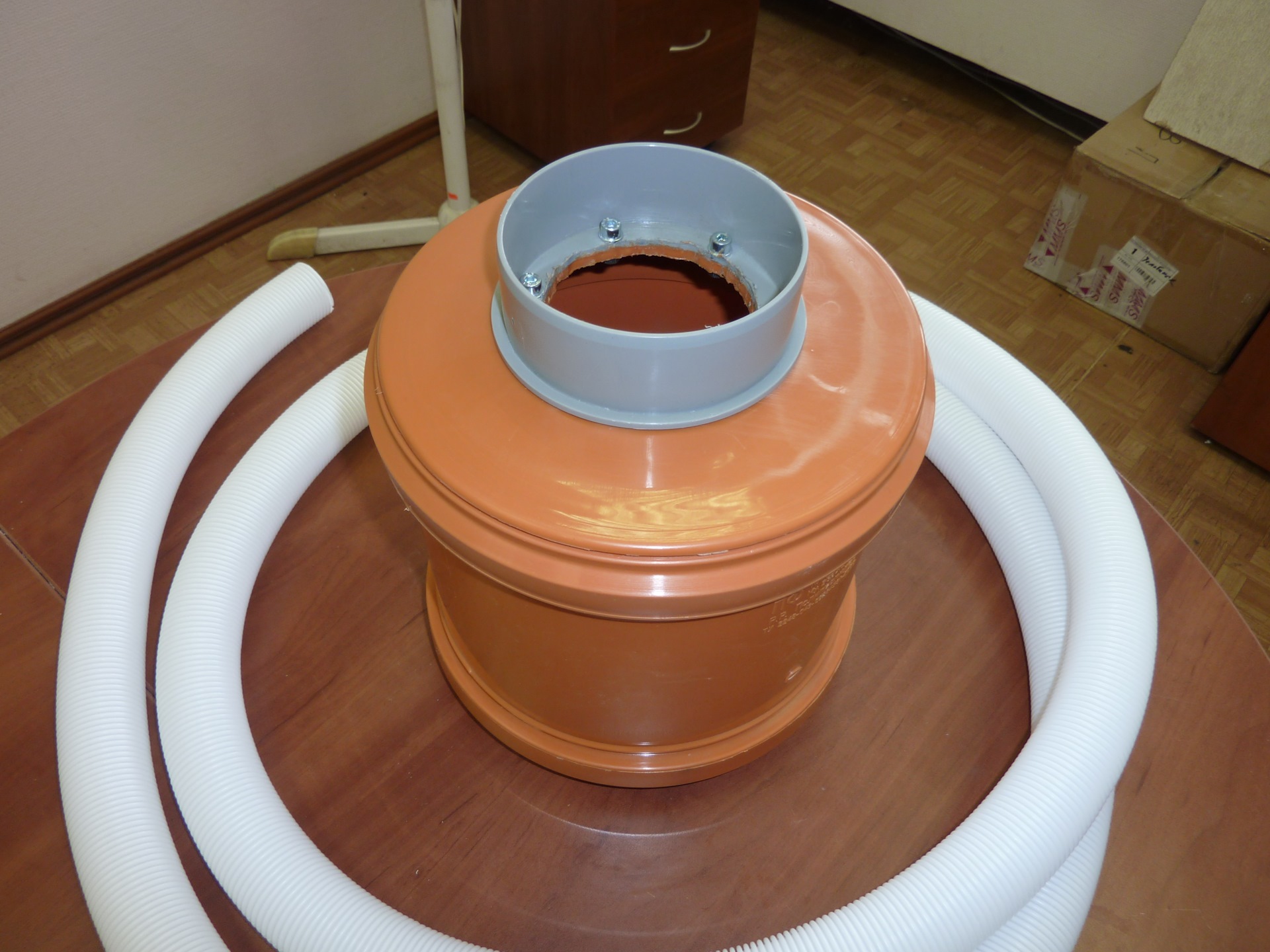 Souffleur de copeaux de type cyclone à faire soi-même: dessin, fabrication