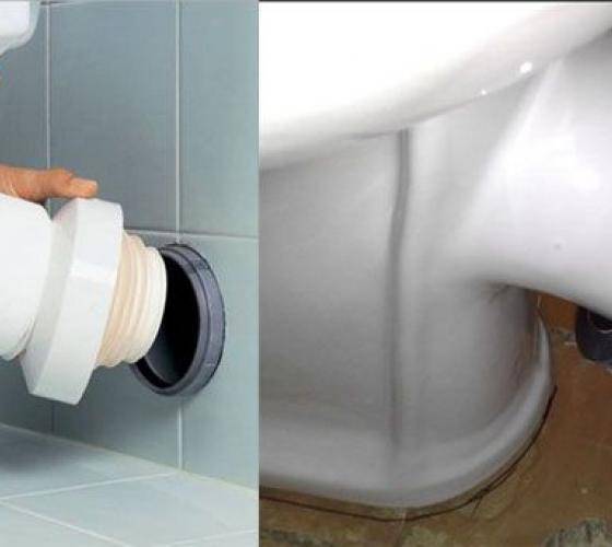 Installation d'ondulations pour les toilettes: caractéristiques de fonctionnement, technologie d'installation, règles de connexion |