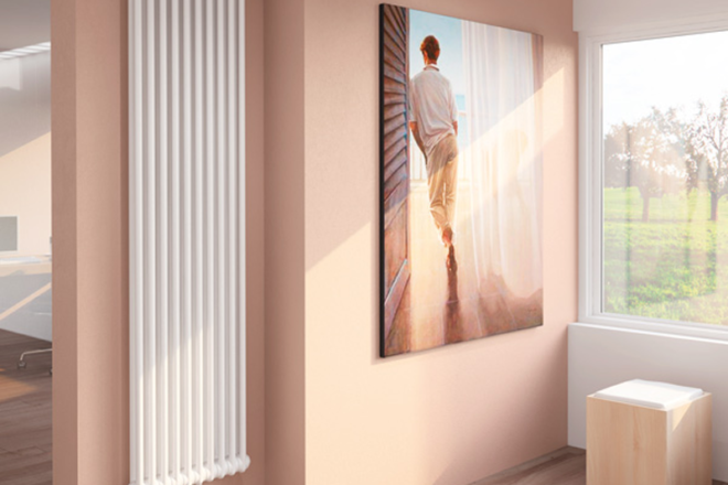 Radiateurs de chauffage verticaux : types + avantages et inconvénients + aperçu de la marque