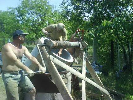 Approfondissement du puits à faire soi-même - technologie de travail et conseils utiles