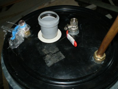 Technique de montage d'une pompe à chaleur eau/eau avec extraction de la chaleur d'un puits