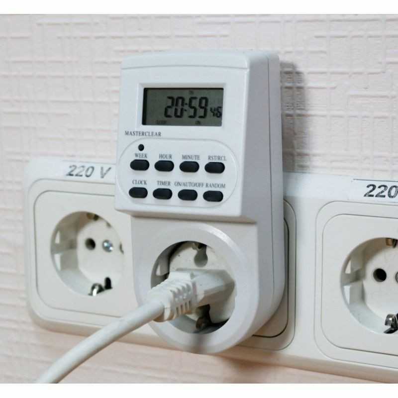 Prises avec minuterie: types, principe de fonctionnement, lequel est préférable de choisir et pourquoi