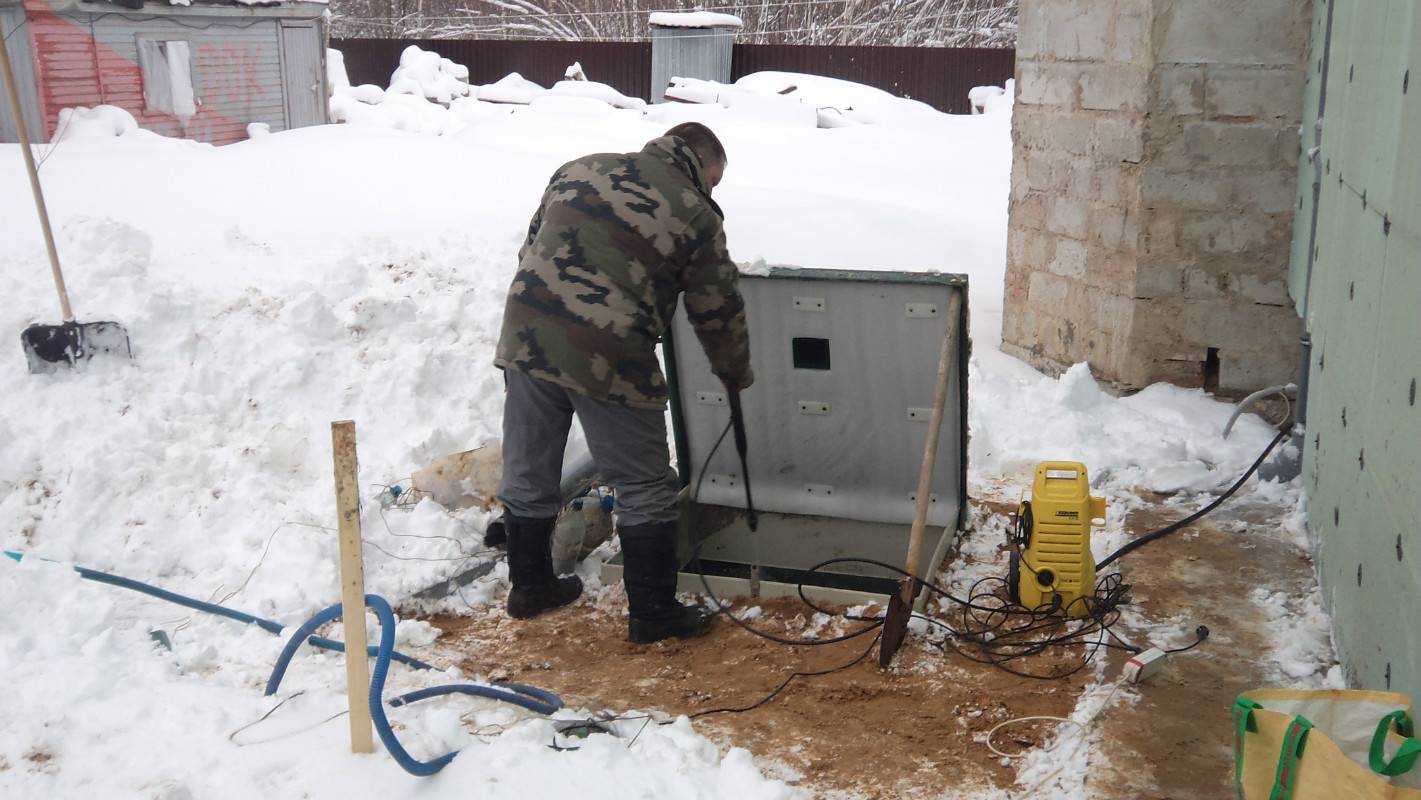 Conservation pour l'hiver d'une fosse septique Unilos - instructions de conservation