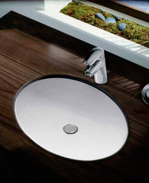 Lavabo intégré au comptoir de la salle de bain: les subtilités d'un choix et d'une installation compétents