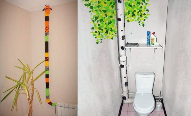 Une boîte pour tuyaux de chauffage (51 photos): comment cacher des radiateurs dans une maison privée, quels sont les revêtements décoratifs, comment décorer des batteries dans une pièce