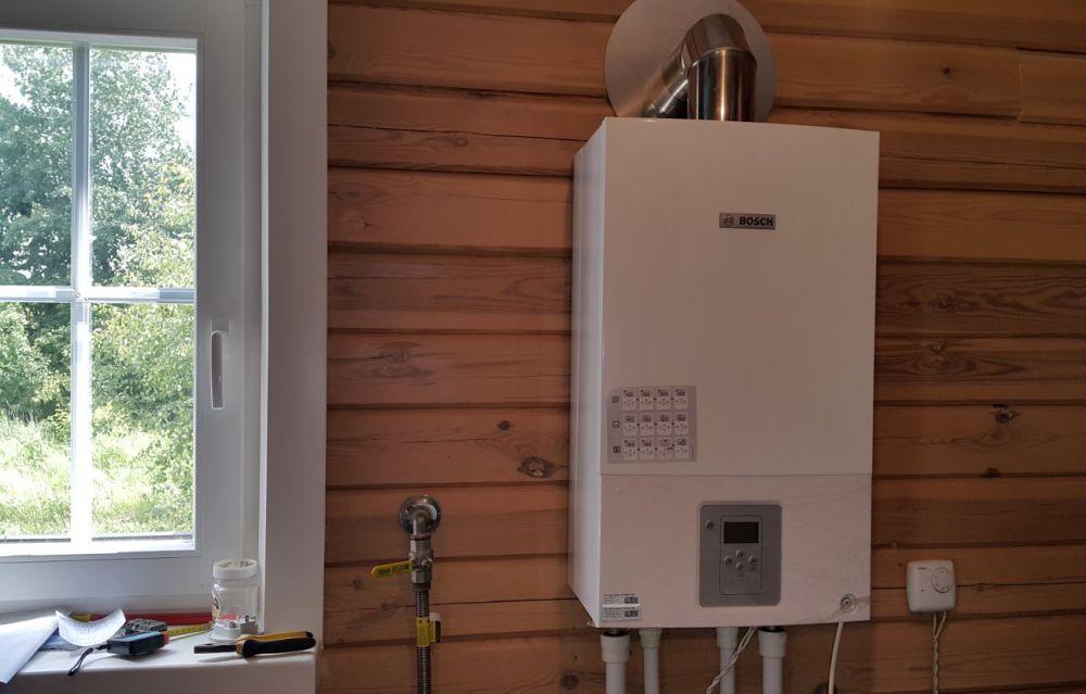 Installation à faire soi-même d'une chaudière à gaz