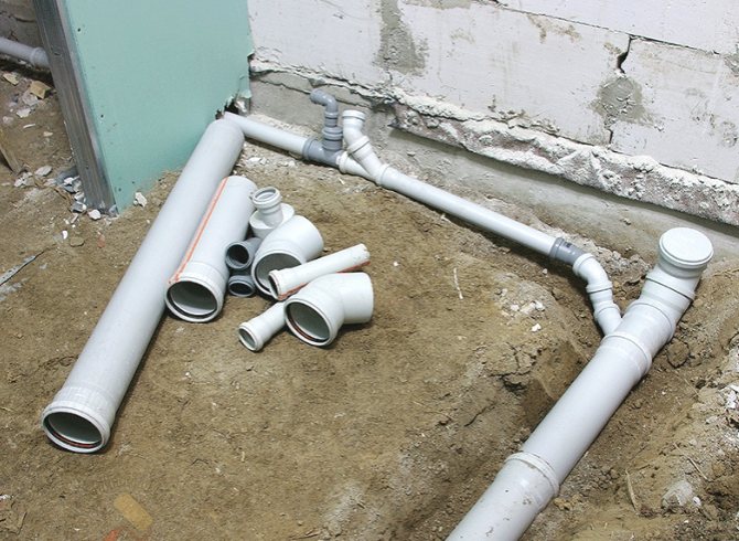 Assainissement dans une maison privée: appareil, types, schémas | + avis