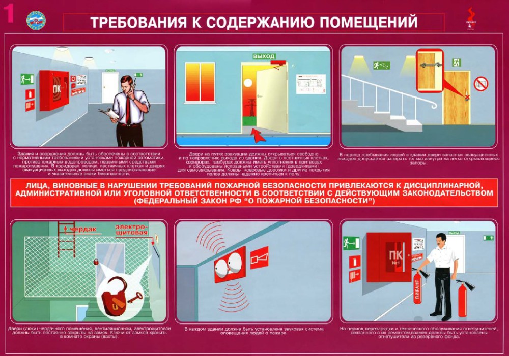 Exigences générales de sécurité incendie dans les installations de production