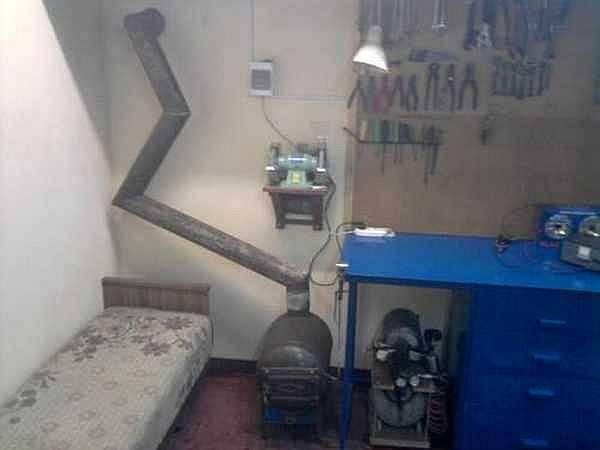 Poêle Potbelly à partir d'une bouteille de gaz: un aperçu des conceptions horizontales et verticales