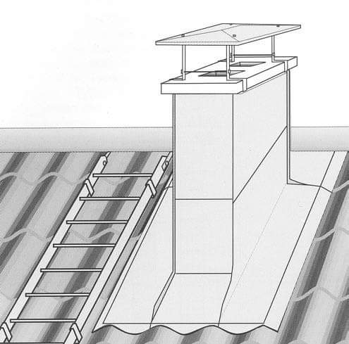 Unité de passage de ventilation de toit: système de ventilation de toit et sortie de ventilation de toit, comment le faire soi-même dans une maison privée, schéma et appareil, éléments de câblage