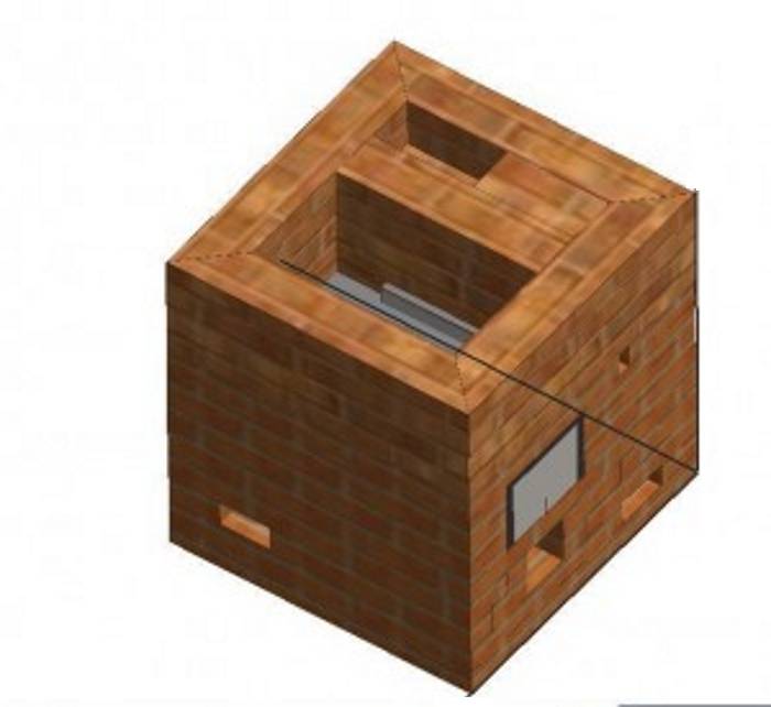 Comment faire un poêle en brique et en métal pour un bain