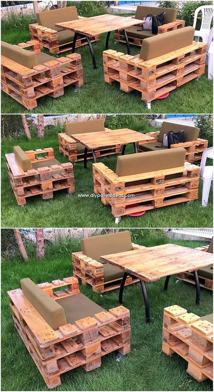 Meubles à faire soi-même à partir de palettes (palettes) - voir la revue des solutions de mobilier originales à partir de palettes que vous pouvez faire vous-même! (Photo et vidéo)