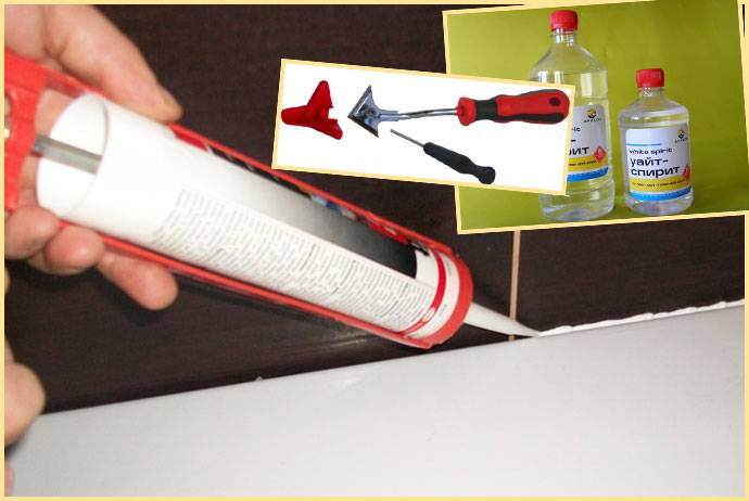 Scellant de salle de bain - la moisissure ne passera pas