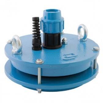 Installation d'un bouchon pour un puits