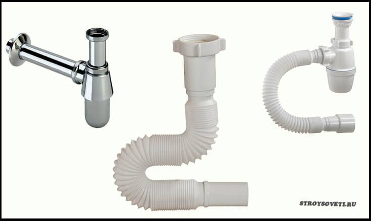 Installer un siphon dans la cuisine : comment installer correctement le siphon sur l'évier et comment est-il fixé à l'évier ? caractéristiques d'installation et de fixation