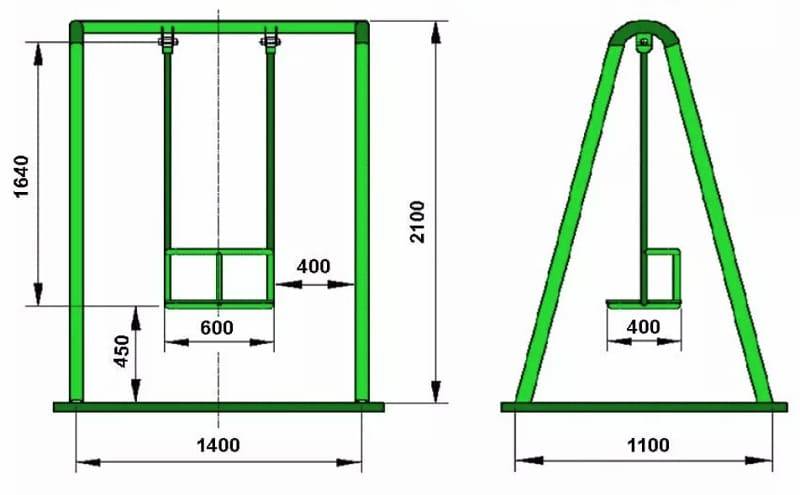 Balançoire à faire soi-même: 115 photos d'idées modernes et d'options de design d'intérieur