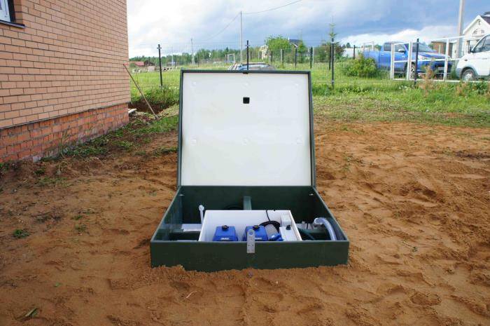 Fosse septique pour donner "topas": aperçu, principe de fonctionnement, dispositif, schéma, avantages et inconvénients