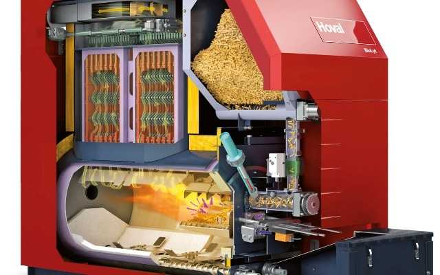 Chaudières à granulés avec alimentation automatique en combustible