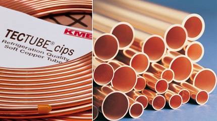 Conduites d'eau: propriétés, types et caractéristiques